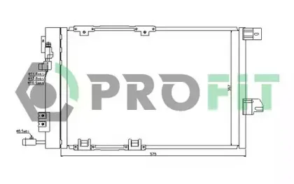 PR 5050C1 PROFIT Конденсатор, кондиционер